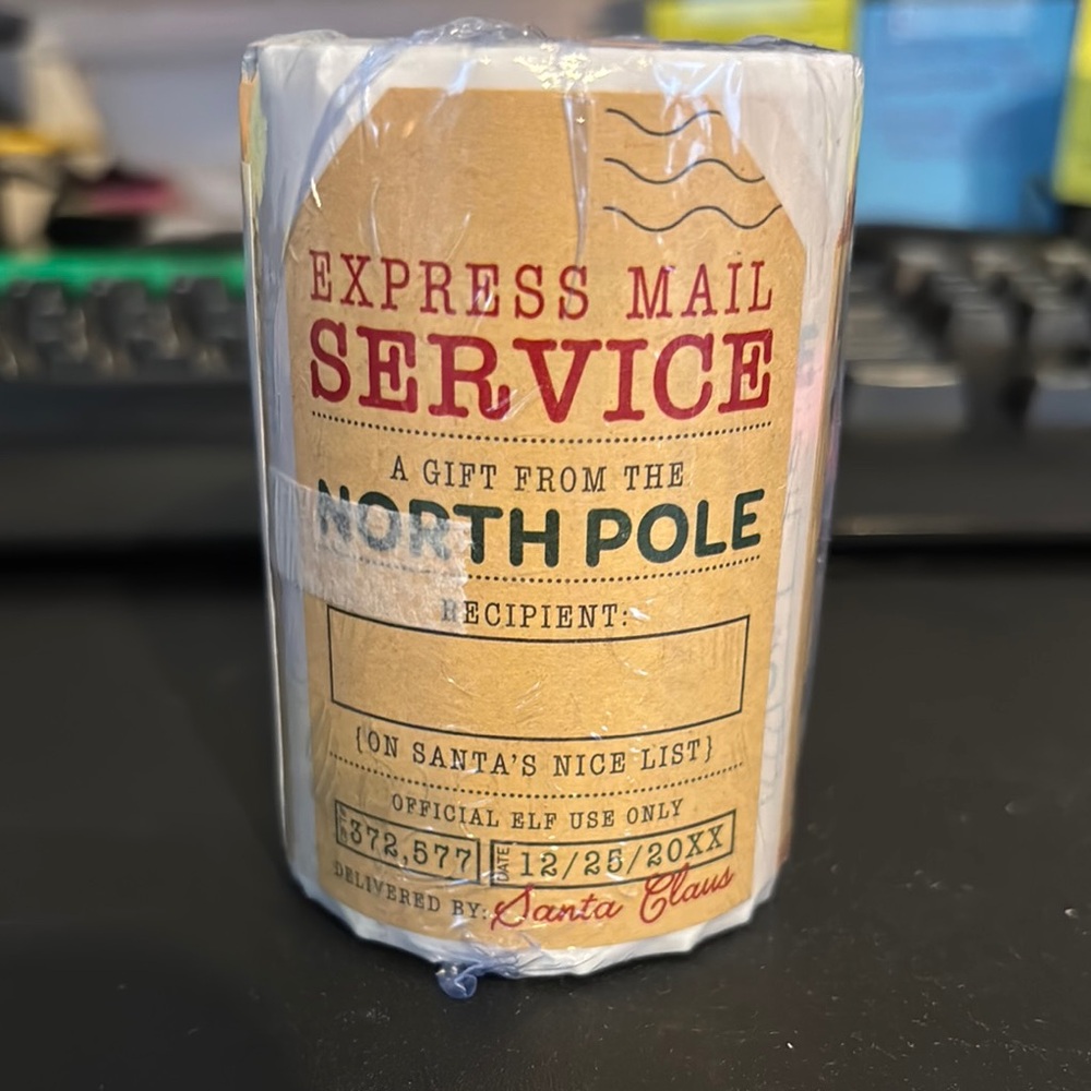Express Mail Service Gift Label Roll